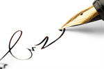 Сlipart Pen Contract Signature Writing Signing photo  BillionPhotos