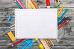 Сlipart desk school background back closeup   BillionPhotos