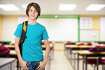 Сlipart school kid boy student bag   BillionPhotos