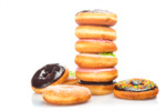 Сlipart Donut Unhealthy Eating Stack Food Chocolate photo  BillionPhotos