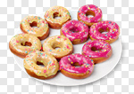 Сlipart donuts doughnuts table green dessert photo cut out BillionPhotos