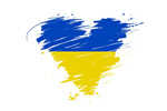 Сlipart ukraine heart art artistic banner   BillionPhotos