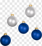 Сlipart Christmas Christmas Ornament Blue Decoration Christmas Decoration photo cut out BillionPhotos