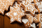 Сlipart Christmas Cookie Gingerbread Cookie Snowflake Holiday photo  BillionPhotos