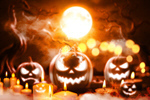 Сlipart halloween background pumpkin happy text   BillionPhotos