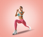 Сlipart elbow gym studio tabata woman   BillionPhotos