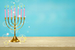 Сlipart hanukkah background brass bright burning   BillionPhotos