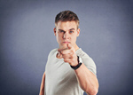 Сlipart angry man finger background face   BillionPhotos