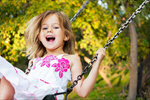 Сlipart Child Playing Playground Little Girls Swing   BillionPhotos