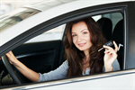 Сlipart Woman in car Car Women Car Rental Key photo  BillionPhotos