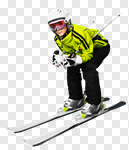 Сlipart Skiing Ski Cut Out Sport Side View photo cut out BillionPhotos