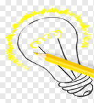 Сlipart Innovation Light Bulb Pencil Crayon Light photo cut out BillionPhotos