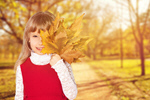 Сlipart autumn child leafs throwing autumnal   BillionPhotos