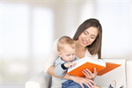 Сlipart book mother mom sofa girl   BillionPhotos
