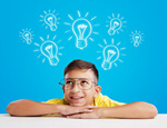 Сlipart idea lightbulb nerd smart background   BillionPhotos