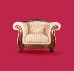 Сlipart magenta armchair object interior cushion   BillionPhotos