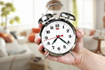 Сlipart clock hand gripping background business   BillionPhotos