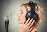 Сlipart Singer Microphone Singing Studio Women   BillionPhotos