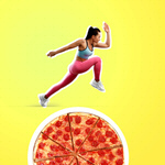 Сlipart bright modern pizza abstract action   BillionPhotos