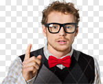 Сlipart scientist mad professor glasses teacher photo cut out BillionPhotos