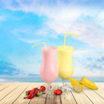 Сlipart shake milk fruit banana isolated   BillionPhotos
