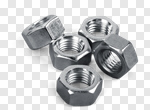 Сlipart Bolt Nut Isolated Zinc Steel photo cut out BillionPhotos