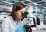 Сlipart analyzing woman assistant bacteriology bio   BillionPhotos