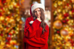 Сlipart christmas woman hair santa merry   BillionPhotos