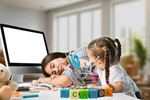 Сlipart home work kid mother parent   BillionPhotos
