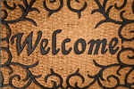 Сlipart Doormat Greeting Welcome Sign Floor Mat Doorstep photo  BillionPhotos