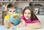 Сlipart globe kid school student glasses   BillionPhotos