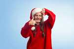 Сlipart christmas woman girl santa merry   BillionPhotos
