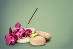 Сlipart Incense Zen-like Single Flower Aromatherapy Frangipani   BillionPhotos