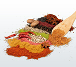 Сlipart background food white colorful spices   BillionPhotos