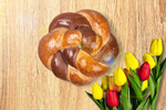 Сlipart bread easter tsoureki background baked   BillionPhotos