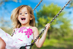 Сlipart Child Playing Playground Little Girls Swing   BillionPhotos