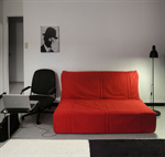Сlipart Sofa Red Isolated Furniture Contemporary photo  BillionPhotos