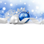 Сlipart xmas seasonal blue background white   BillionPhotos