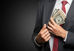 Сlipart Currency Bribing Wealth Stealing Businessman   BillionPhotos
