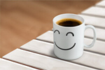 Сlipart concept mug white cup smile   BillionPhotos