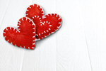 Сlipart heart red fabric button decoration   BillionPhotos