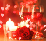 Сlipart Valentine's Day Romance Rose Chocolate Candle   BillionPhotos