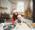 Сlipart young 7 dessert christmas new year activity time   BillionPhotos