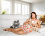 Сlipart tea drink home woman comfort   BillionPhotos