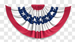 Сlipart Bunting American Flag Flag Fourth of July American Culture 3d cut out BillionPhotos