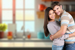 Сlipart couple happy hug home woman   BillionPhotos