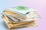 Сlipart Magazine Stack Document Heap Isolated   BillionPhotos