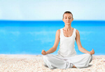 Сlipart Yoga Meditating Women Relaxation Beach   BillionPhotos