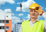 Сlipart construction builder portrait thinking worker   BillionPhotos