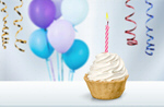 Сlipart birthday background food banner party   BillionPhotos